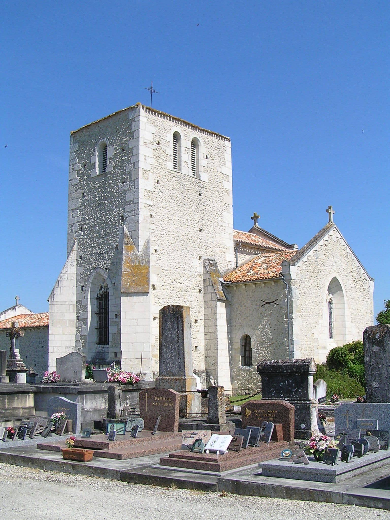 Salles-de-Barbezieux - Église St-Jacques