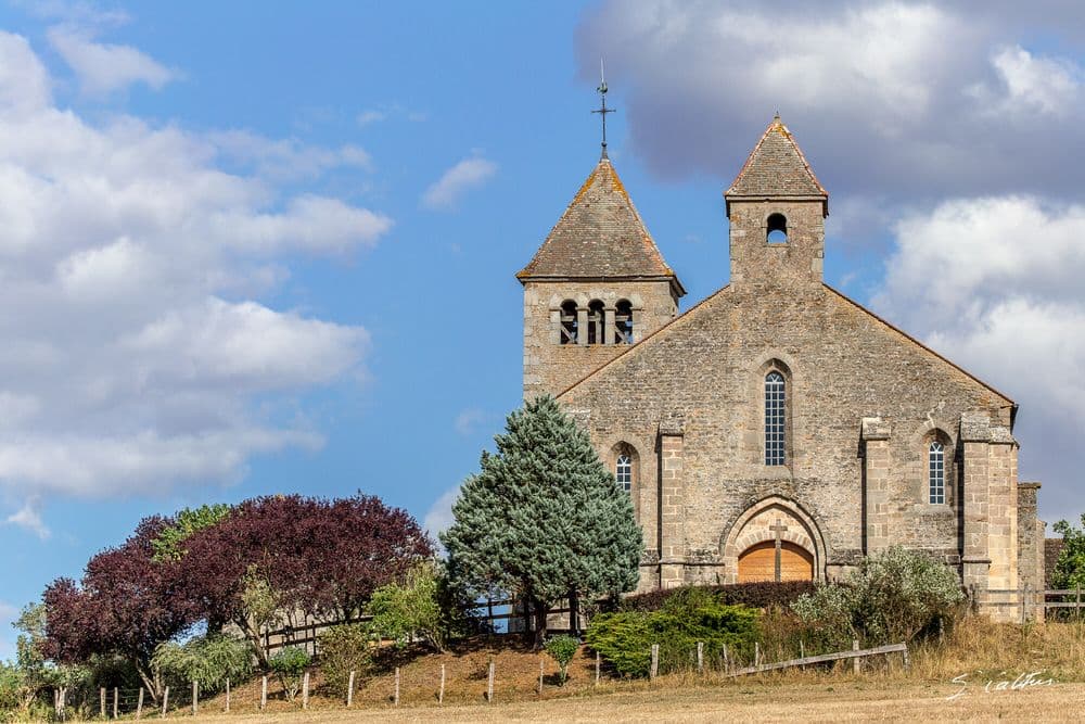 Sigy-le-Châtel - Église du prieuré Saint-Nicolas