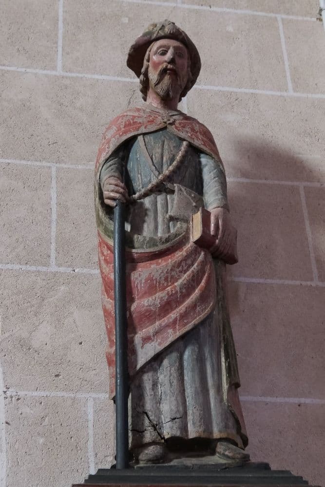 Statue St Jacques ©Barbara Eric, EB0224_Eglise-1.jpg